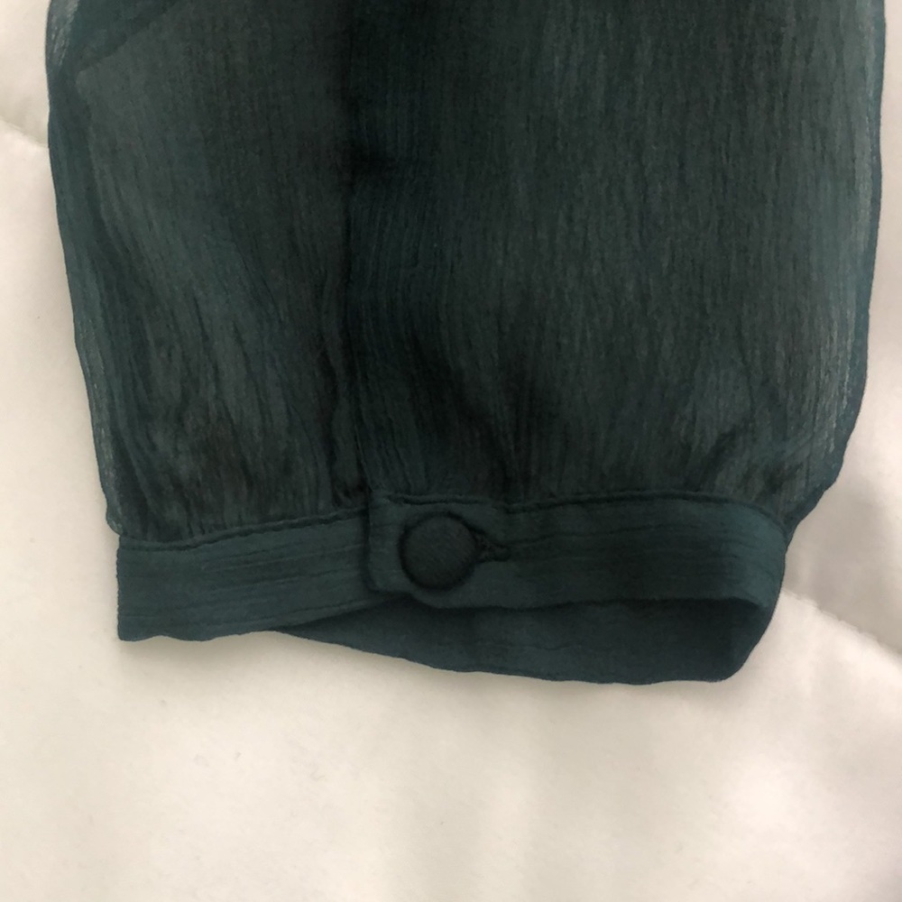 Boden sheer sleeves lightweight long sleeve shirt - Picture 3 of 9